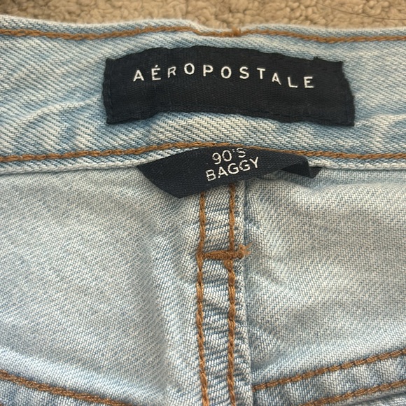 aero light blue straight jeans - Picture 3 of 4